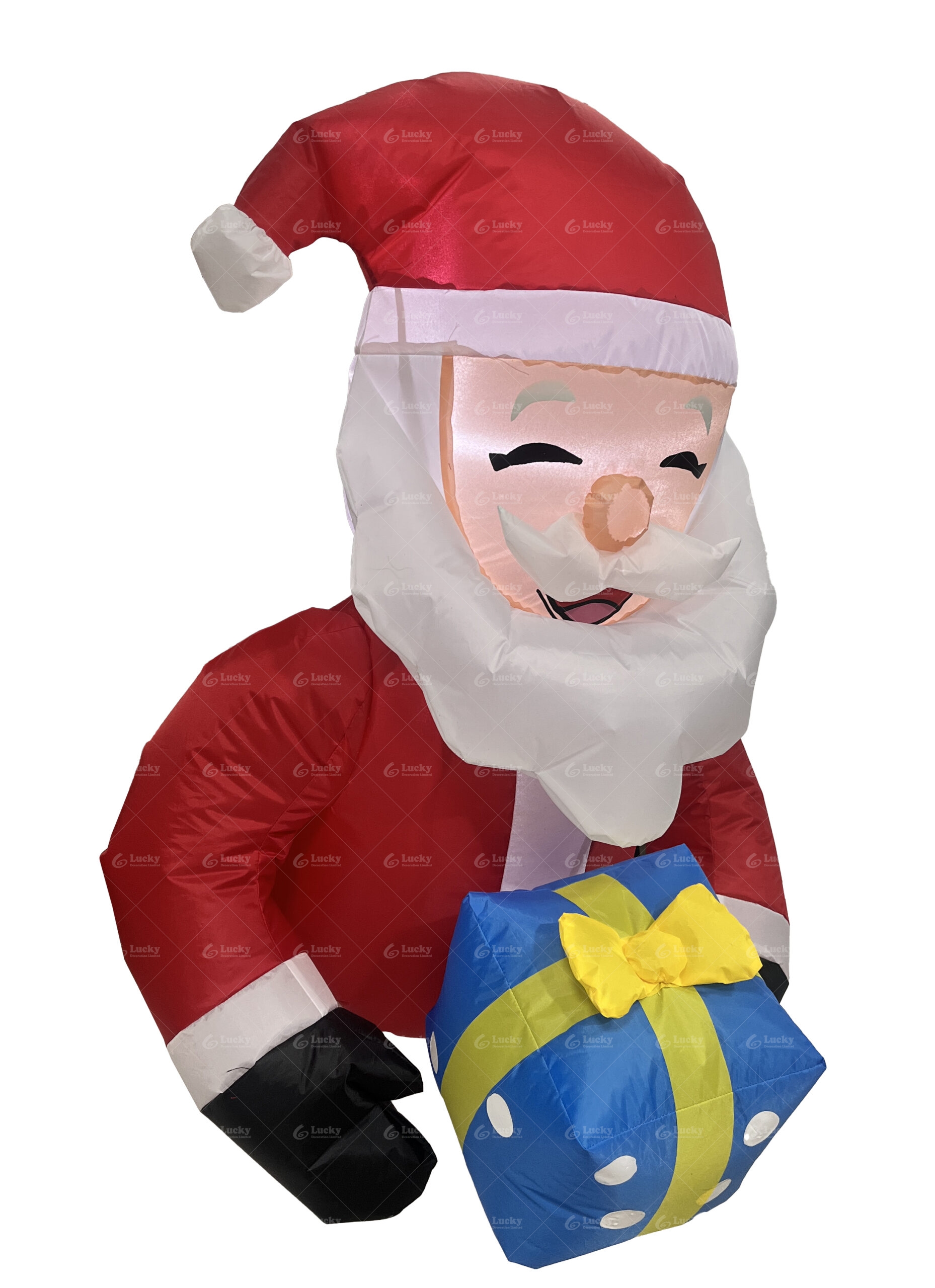 3.5FT Santa Claus Windows Infalatable Dicoration - Image 2