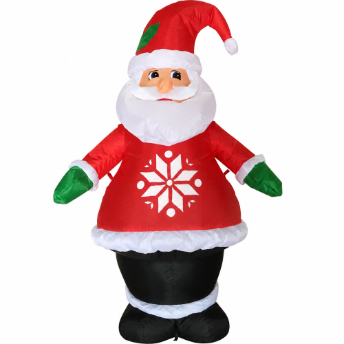 Christmas inflatable decorations;4FT Santa Claus;indoor/outdoor yard decorations;for Christmas party