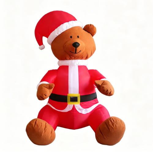 Christmas inflatable decorations;8FT Teddy Bear;indoor/outdoor yard decorations;for Christmas party